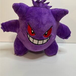 Gengar plush, based on the Ghost- and Poison-type Pokémon